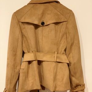 Jackets & Coats - NY&CO suede tan short jacket Jackets & Coats - NY&CO suede tan short jacket